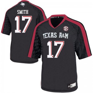 #17 Ainias Smith Texas A&M Men University Jerseys Black