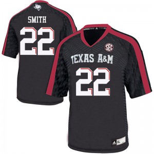 #22 Ainias Smith Texas A&M University Men High School Jersey Black